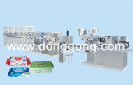 DH-12F full-automatic high-speed multi_slices package wet wipes production line